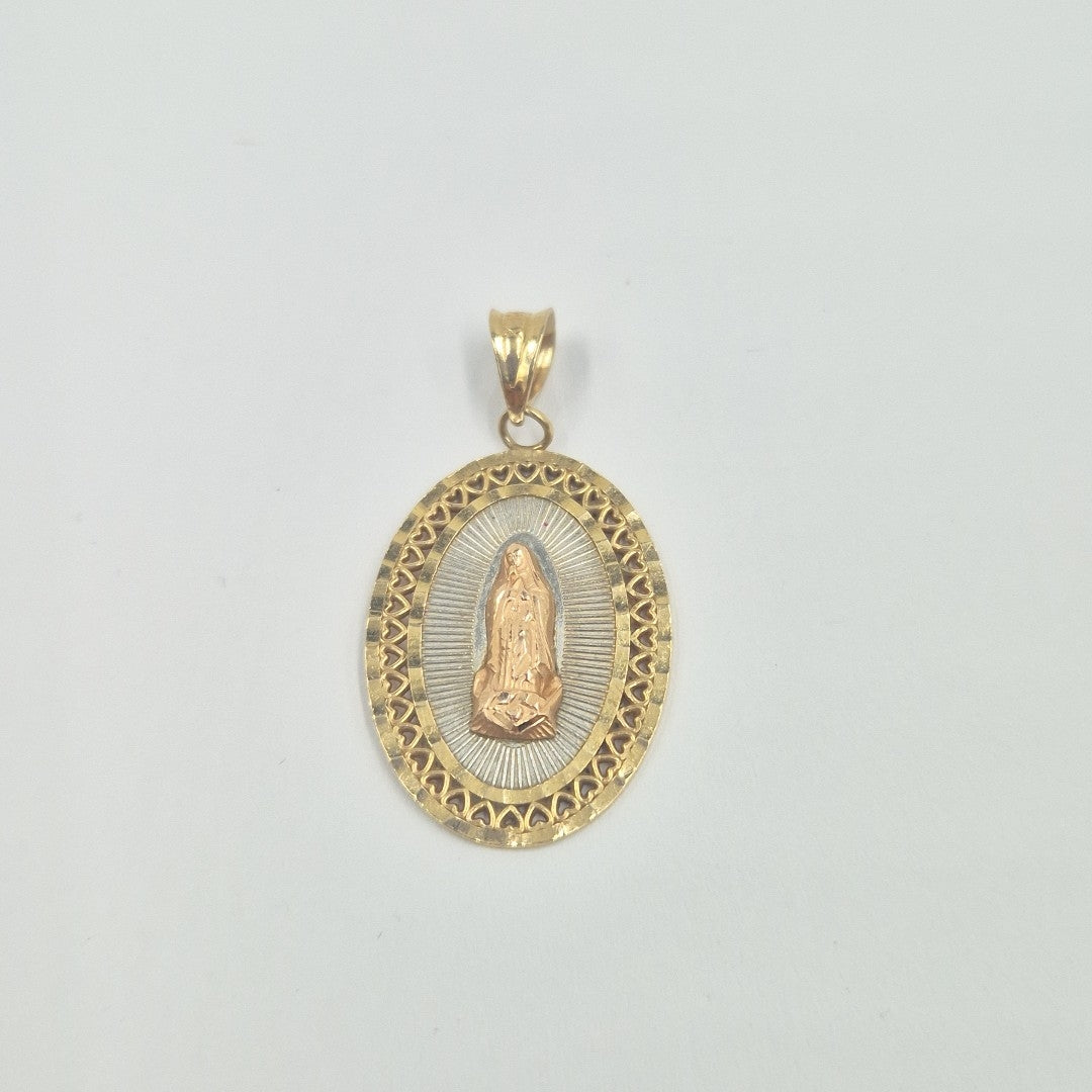 MEDALLA RELIGIOSA ORO 14 K 2,30 GRMS (SEMINUEVO)