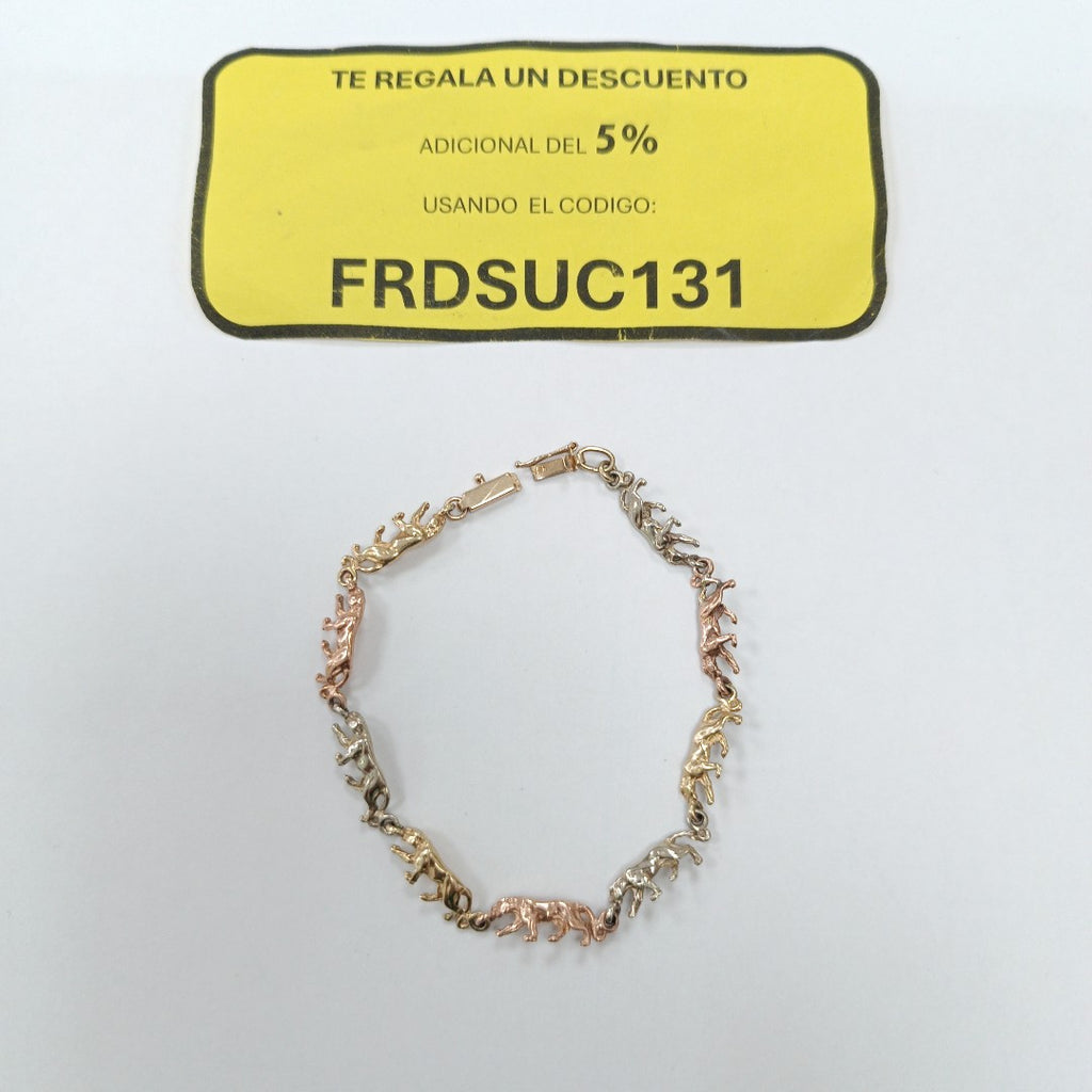 PULSERA ORO 10 K 6.3 GRMS (SEMINUEVO)