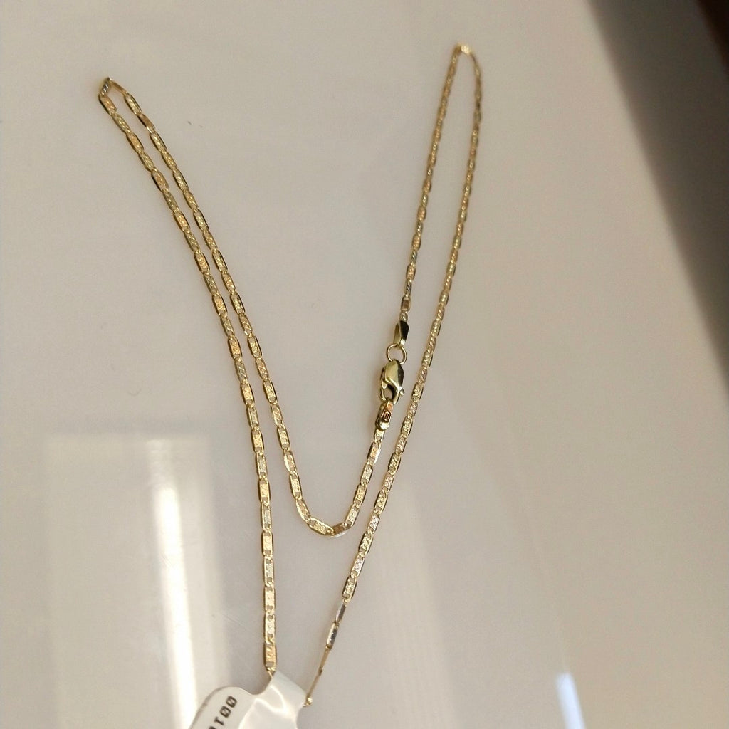 CADENA ORO COMBINADO 14 K 2 GRMS (SEMINUEVO)