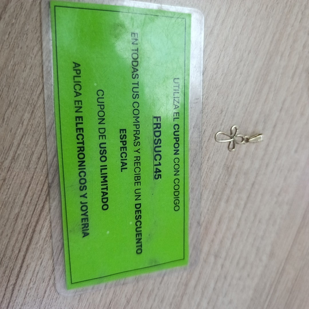 DIJE ORO 14 K 0,50 GRMS (SEMINUEVO)