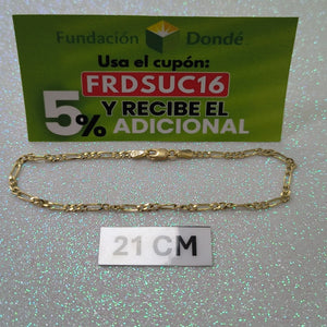 PULSERA ORO 14 K 2,30 GRMS (SEMINUEVO)