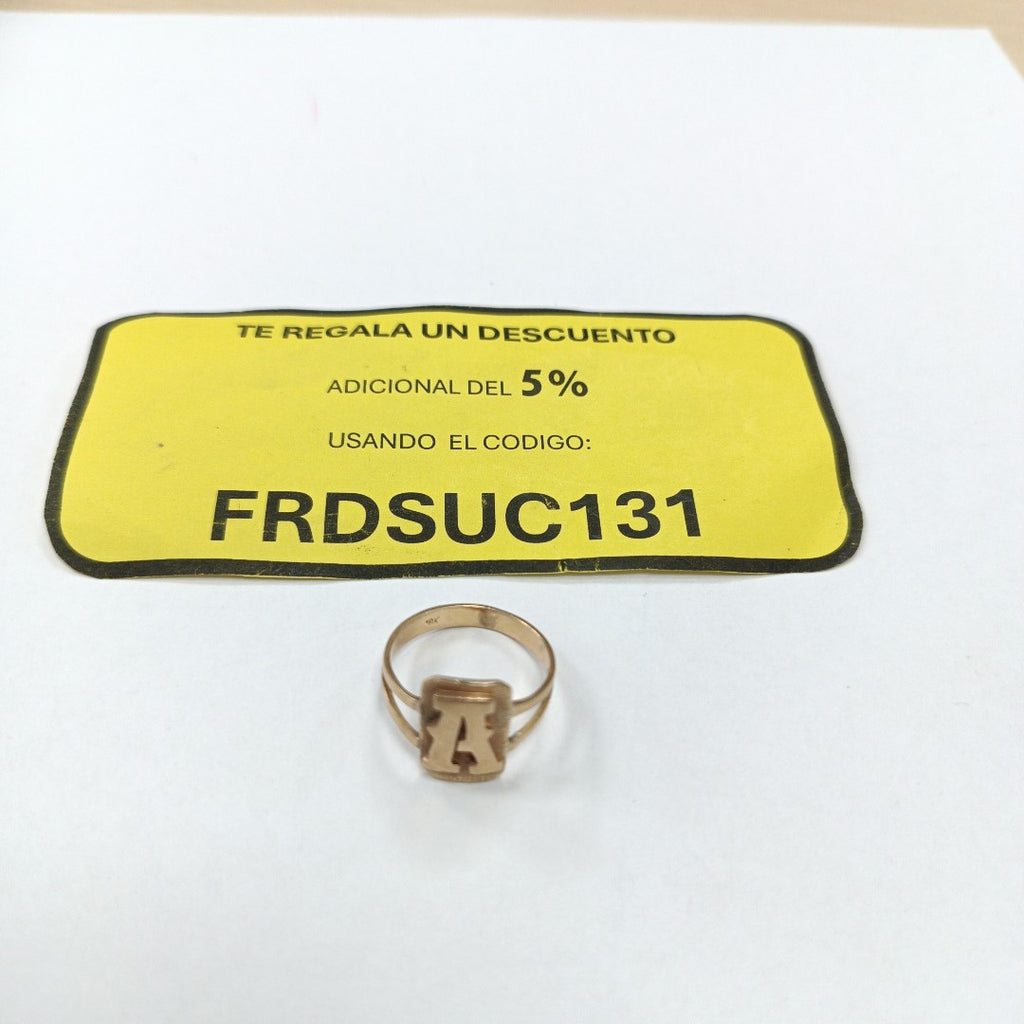 ANILLO ORO 18 K 4.5 GRMS (SEMINUEVO)