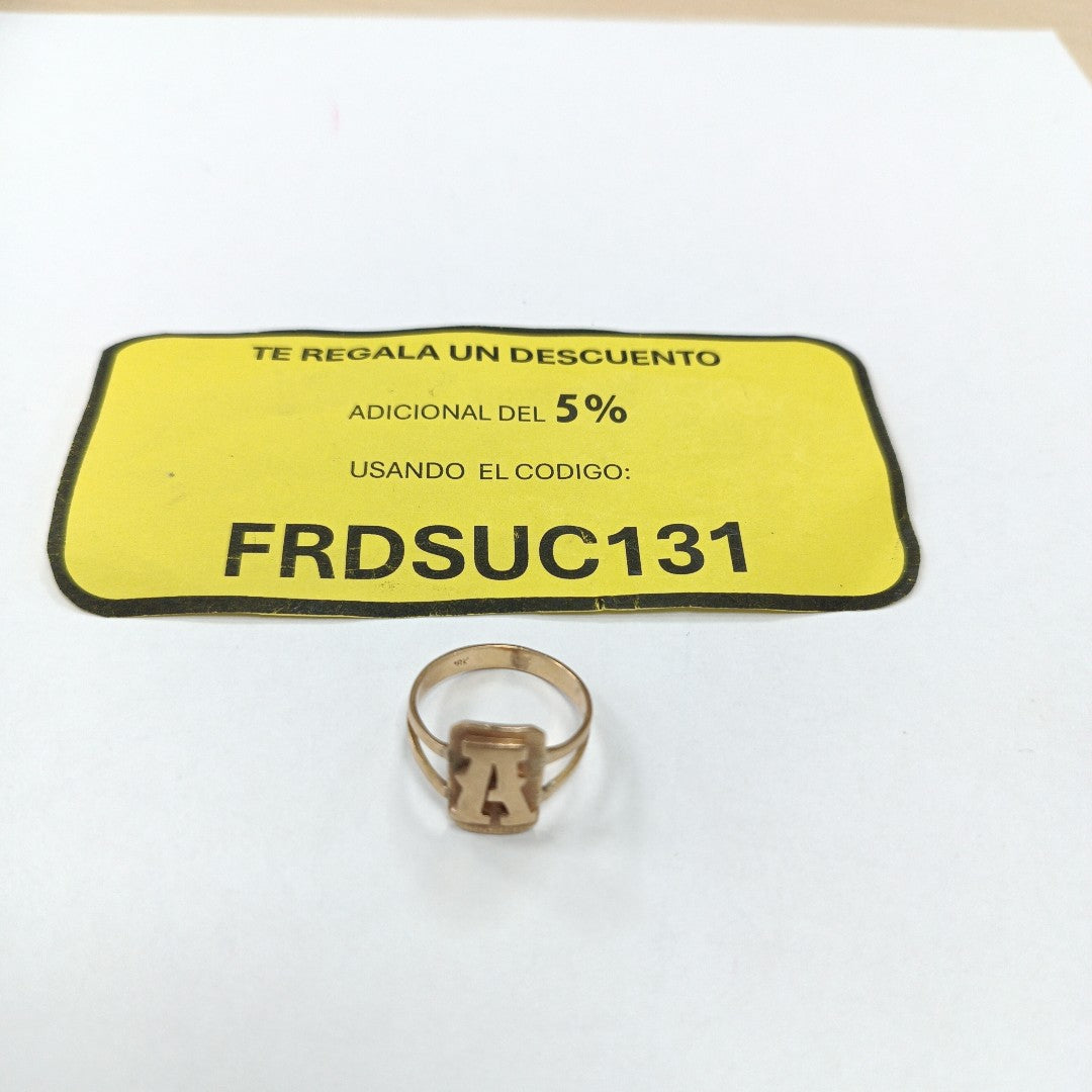 ANILLO ORO 18 K 4.5 GRMS (SEMINUEVO)