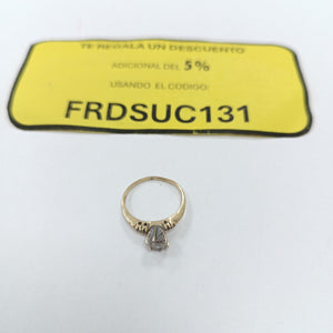 SOLITARIO ORO 10 K 1,70 GRMS (SEMINUEVO)