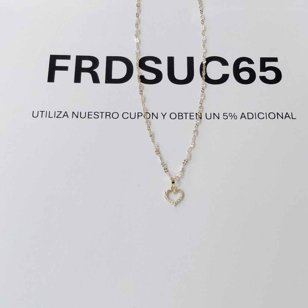 CADENA, DIJE ORO 10 K 1.2 GRMS (SEMINUEVO)