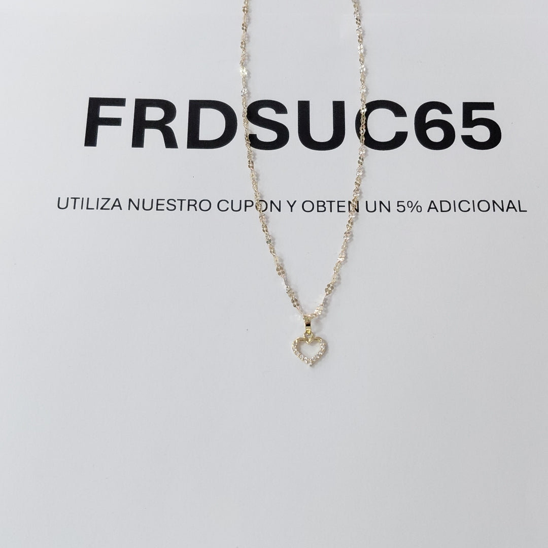 CADENA, DIJE ORO 10 K 1.2 GRMS (SEMINUEVO)