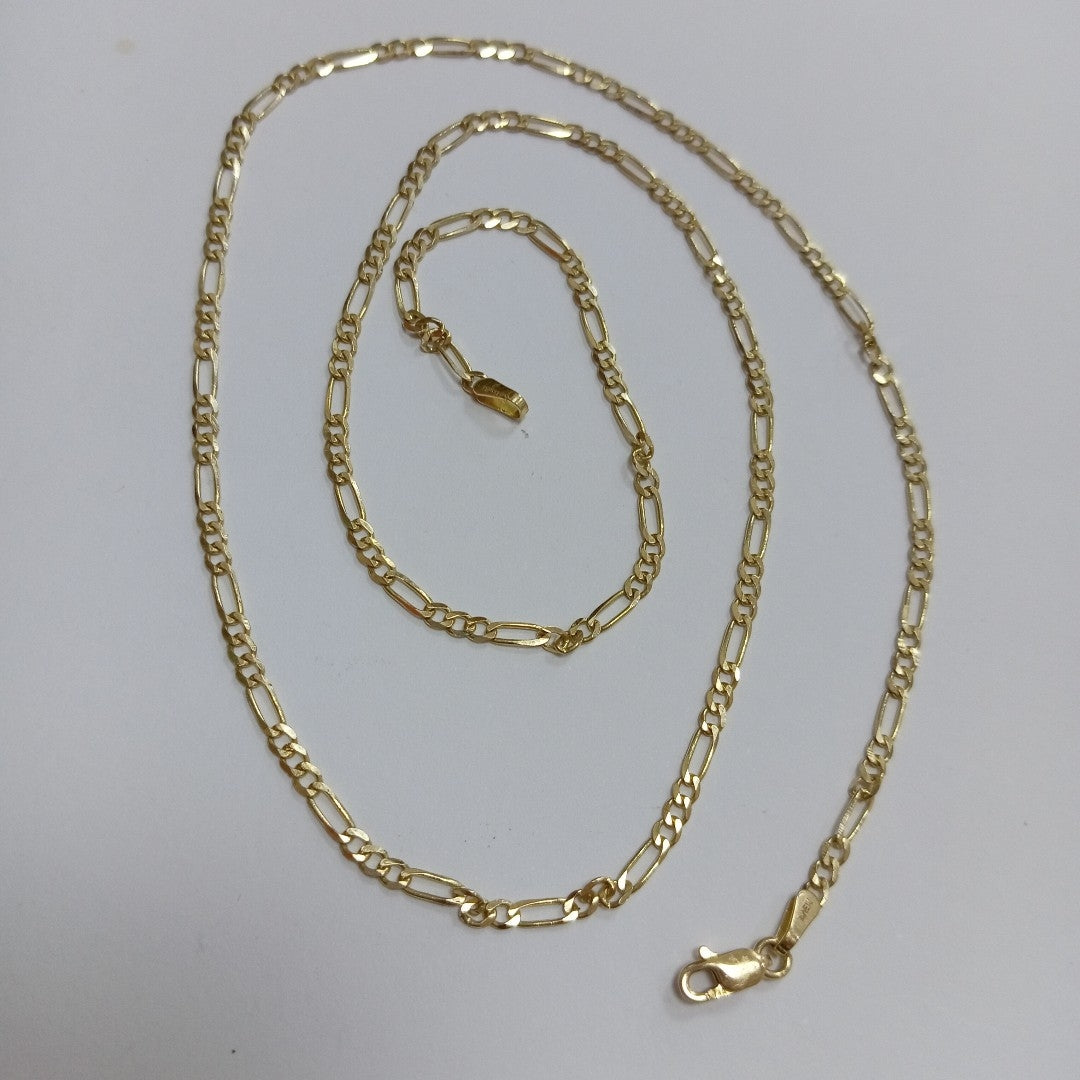 CADENA TEJIDO 3X1 5.1G 55 CM (NUEVO)