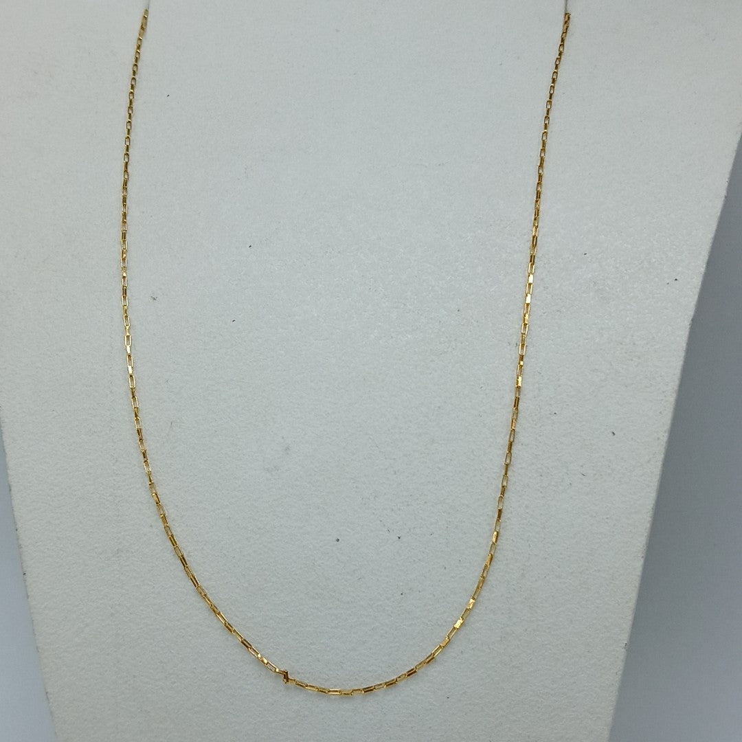 COLLAR ORO 14 K 1.1 GRMS (SEMINUEVO)