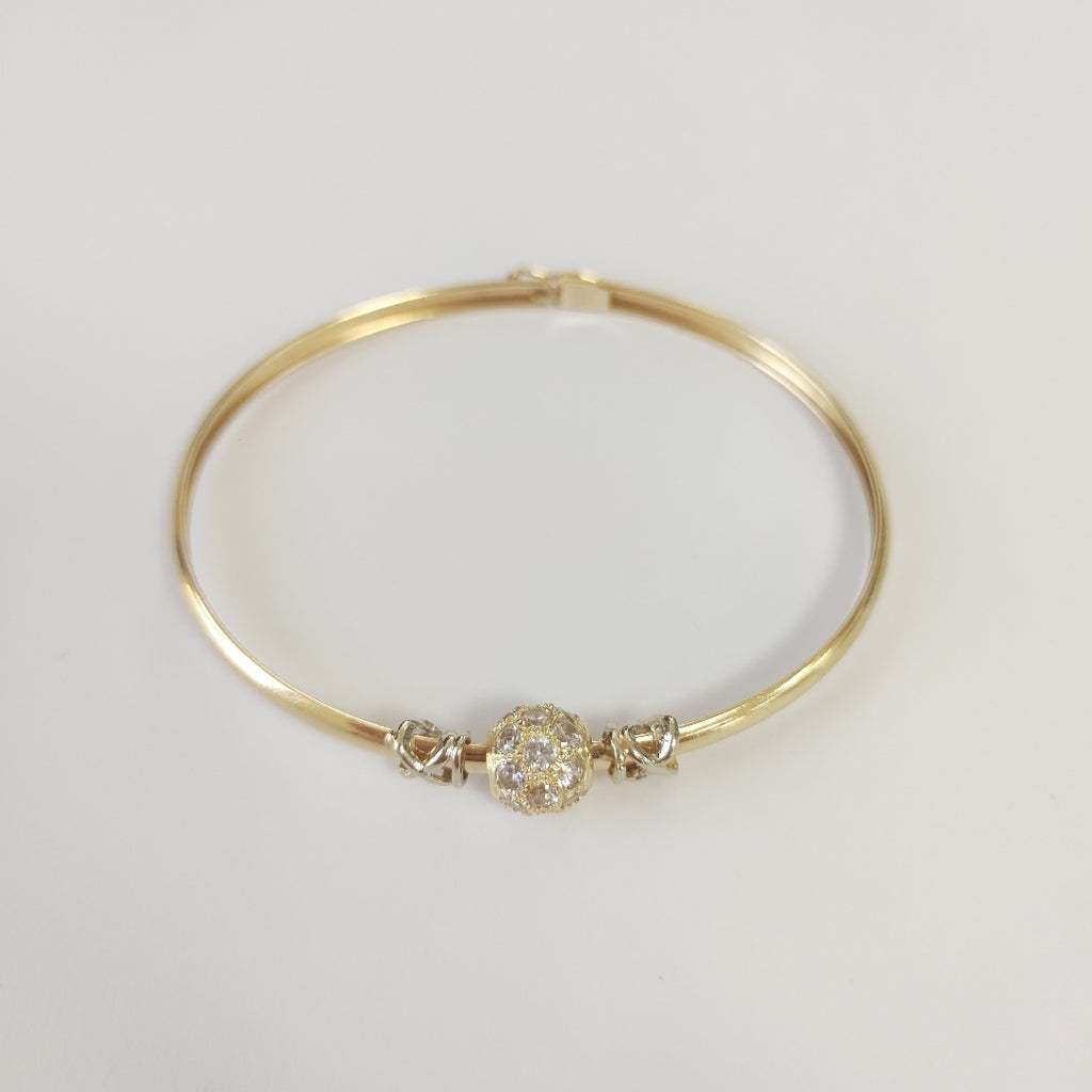 PULSERA RIGIDA ORO 14 K 5,70 GRMS (SEMINUEVO)