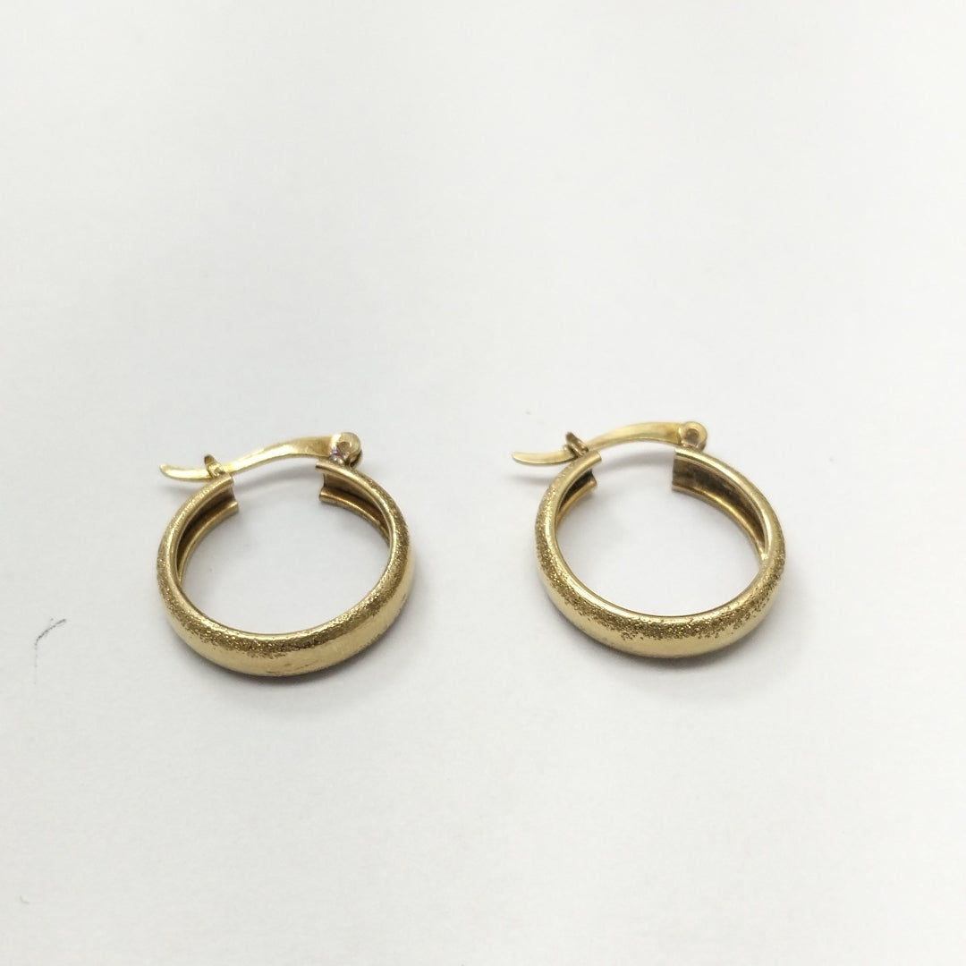 ARRACADAS PAR ORO 10 K 3.6 GRMS (SEMINUEVO)