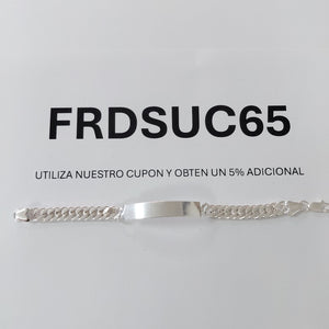 ESCLAVA PLATA 12.4 GRMS (SEMINUEVO)