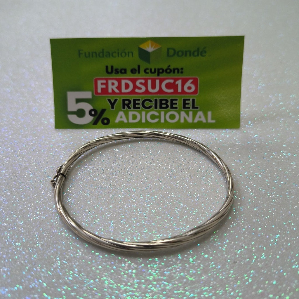 PULSERA RIGIDA PLATA 5.2 GRMS (SEMINUEVO)