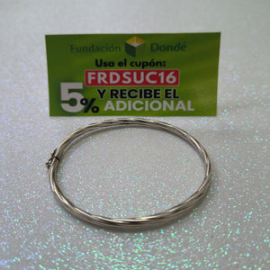 PULSERA RIGIDA PLATA 5.2 GRMS (SEMINUEVO)