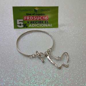 PULSERA RIGIDA PLATA 8.6 GRMS (SEMINUEVO)