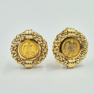 ARETES PAR ORO 14 K 5,70 GRMS (SEMINUEVO)