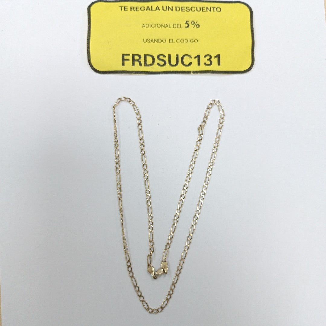 CADENA ORO 14 K 6.8 GRMS (SEMINUEVO)