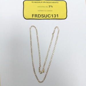 CADENA ORO 14 K 6.8 GRMS (SEMINUEVO)