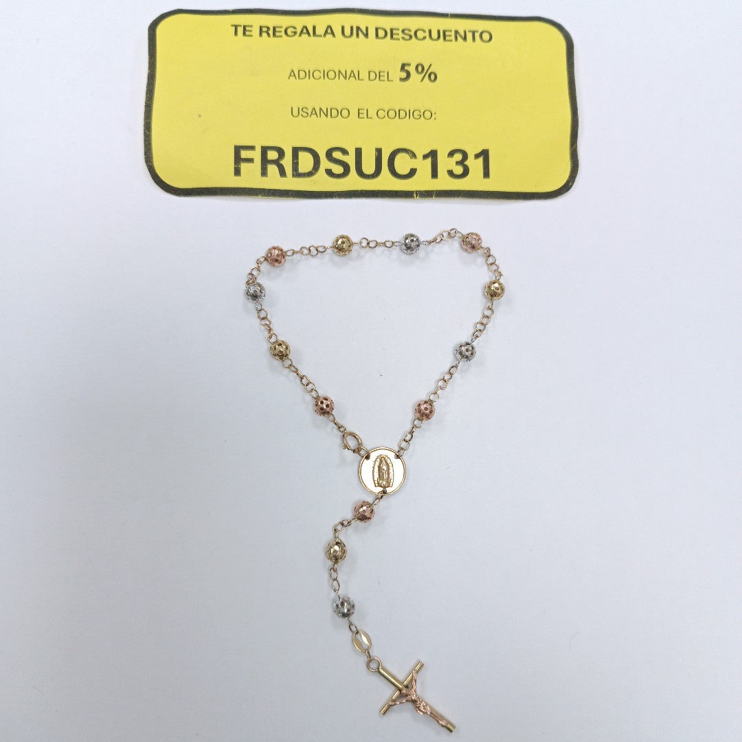 PULSERA ORO,ORO COMBINADO 10 K 5,30 GRMS (SEMINUEVO)