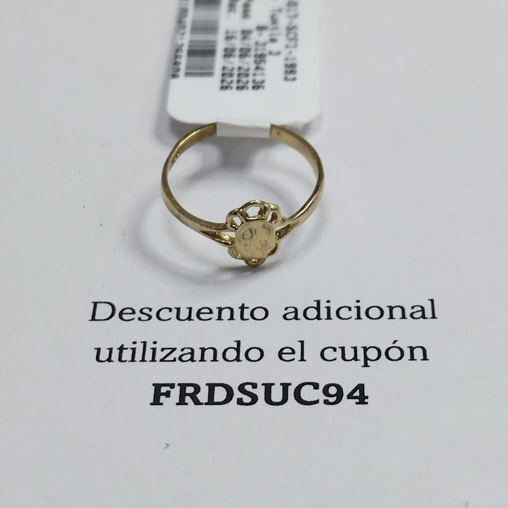 ANILLITO ORO 10 K 0.6 GRMS (SEMINUEVO)