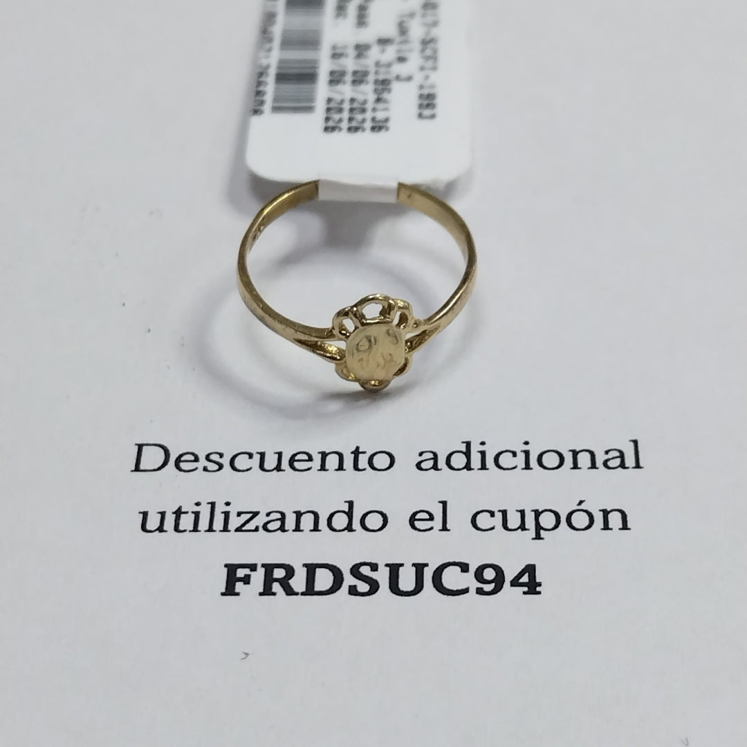 ANILLITO ORO 10 K 0.6 GRMS (SEMINUEVO)