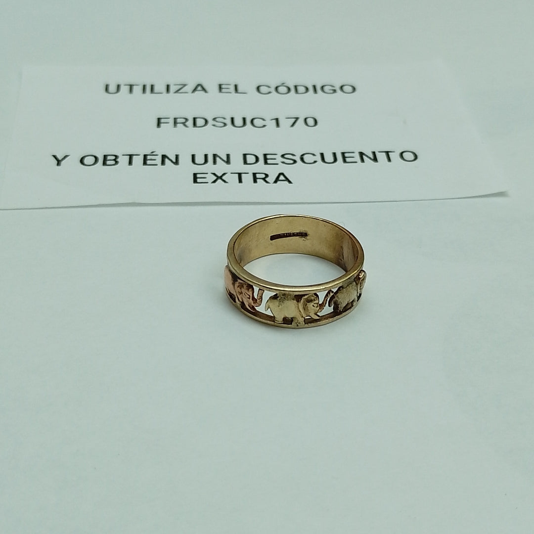 ANILLO ORO 10 K 4 GRMS (SEMINUEVO)