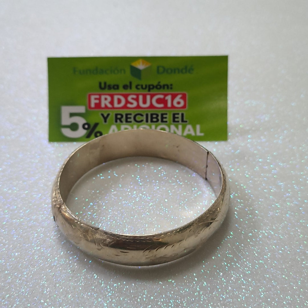 PULSERA RIGIDA PLATA 20.1 GRMS (SEMINUEVO)