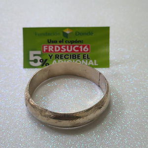PULSERA RIGIDA PLATA 20.1 GRMS (SEMINUEVO)