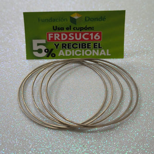SEMANARIO DE PULSERAS PLATA 13,40 GRMS (SEMINUEVO)