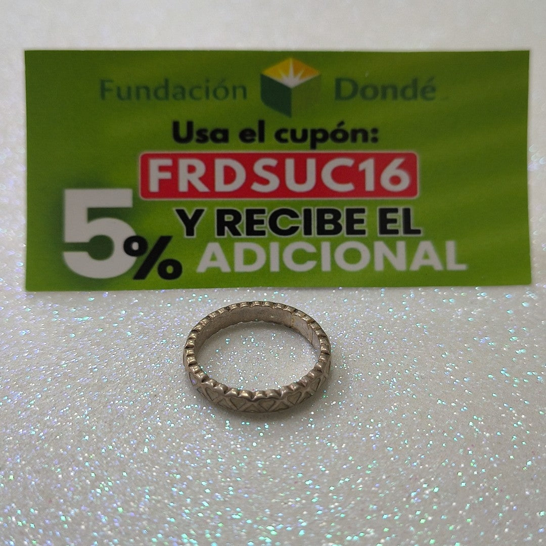 ANILLO PLATA 2,70 GRMS (SEMINUEVO)