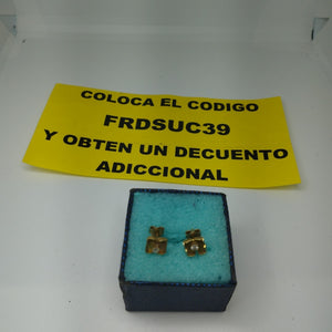 ARETES PAR ORO 10 K 1,60 GRMS (SEMINUEVO)