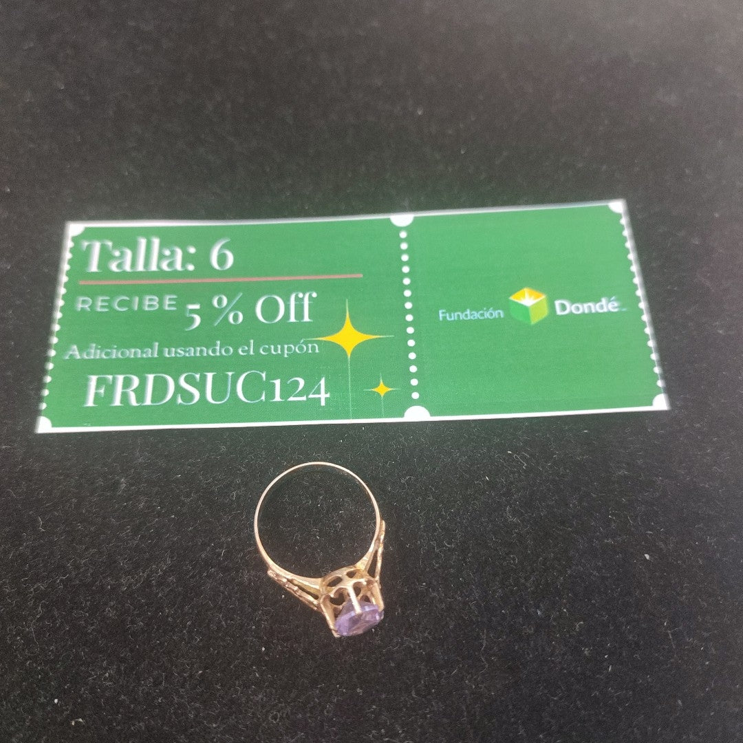 ANILLITO ORO 10 K 1.9 GRMS (SEMINUEVO)