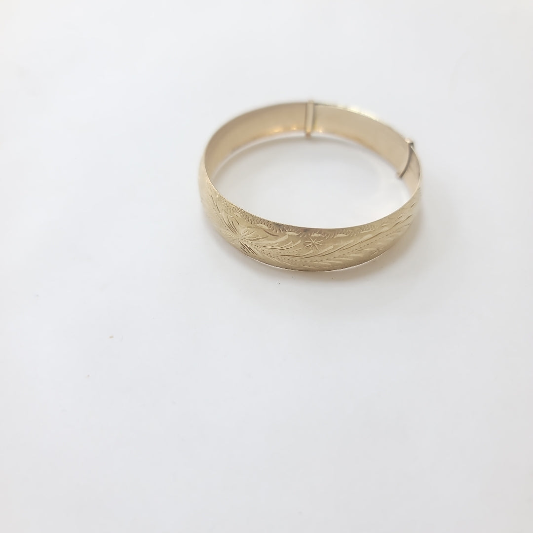 PULSERA RIGIDA ORO 8 K 8.3 GRMS (SEMINUEVO)