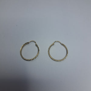 ARRACADAS PAR ORO 10 K 1.5 GRMS (SEMINUEVO)
