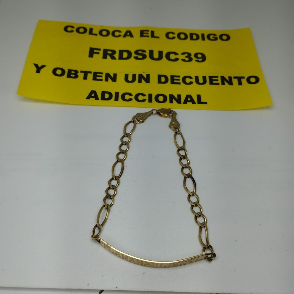 ESCLAVA ORO 10 K 7.9 GRMS (SEMINUEVO)