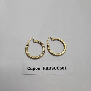 ARRACADAS PAR ORO 14 K 2,90 GRMS (SEMINUEVO)