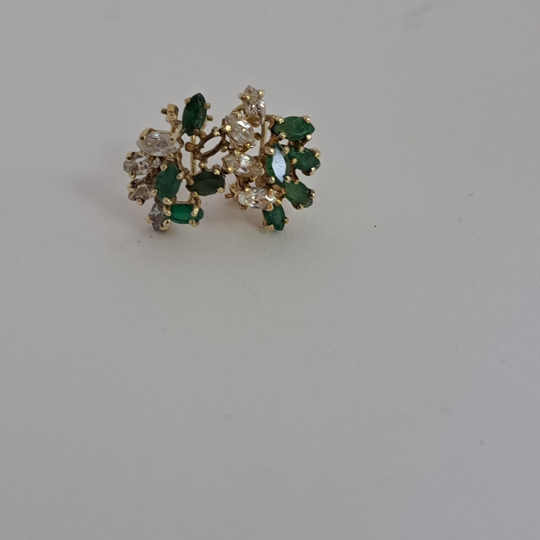 ARETES PAR ORO 8 K 6.3 GRMS (SEMINUEVO)