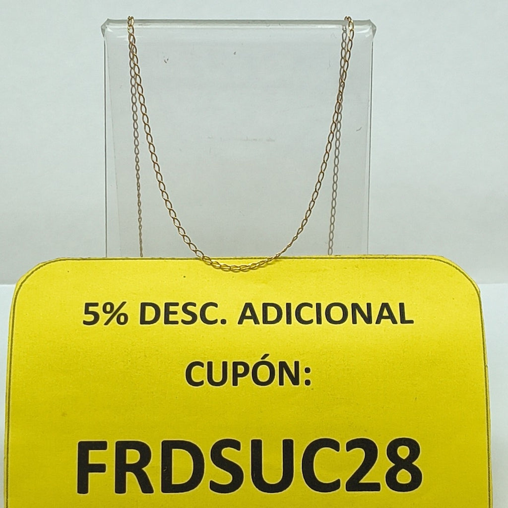 CADENA ORO 10 K 1.1 GRMS (SEMINUEVO)