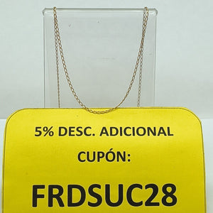 CADENA ORO 10 K 1.1 GRMS (SEMINUEVO)