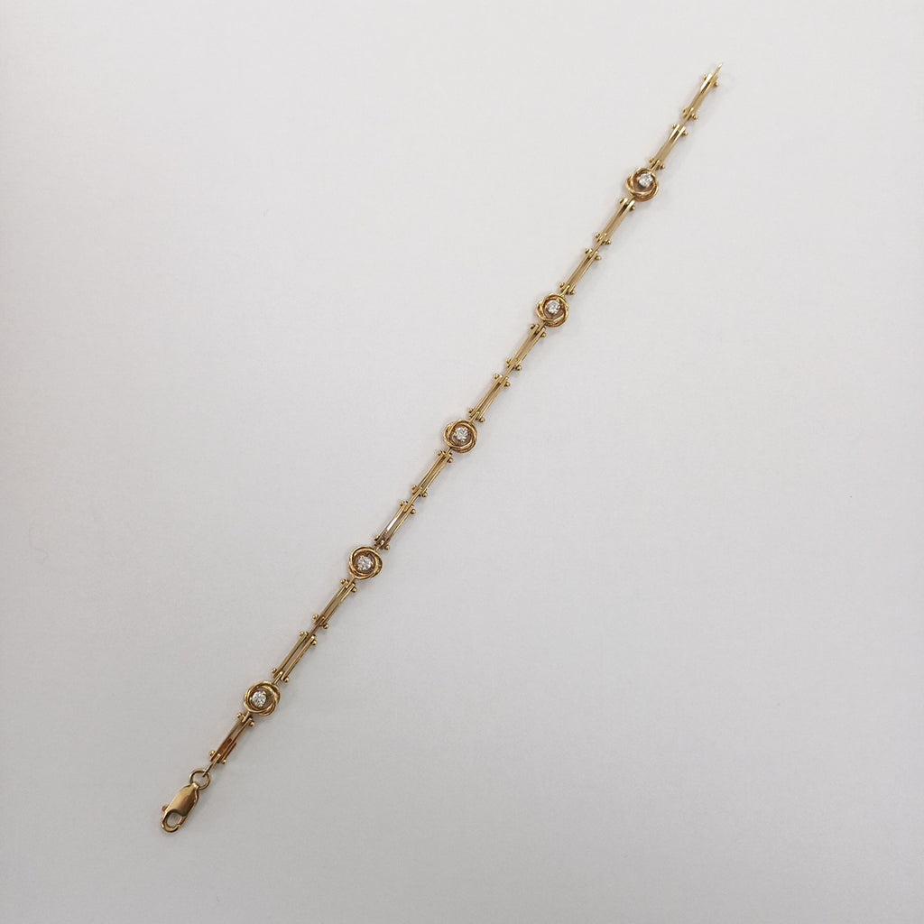 PULSERA ORO 14 K 6 GRMS (SEMINUEVO)