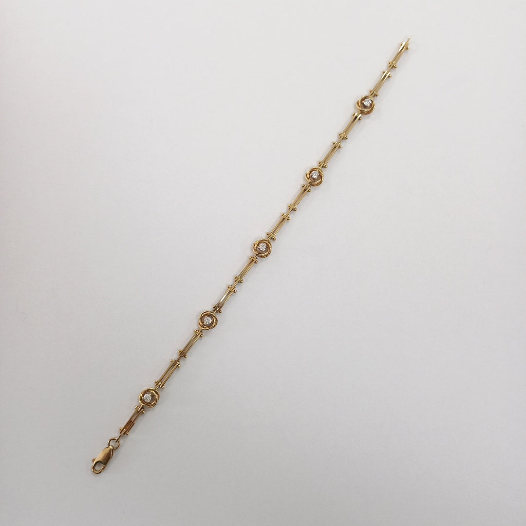 PULSERA ORO 14 K 6 GRMS (SEMINUEVO)