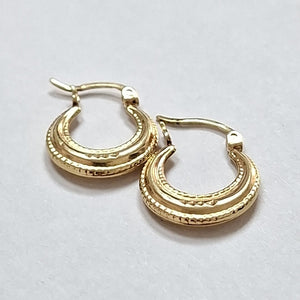ARETES PAR ORO 10 K 1.2 GRMS (SEMINUEVO)