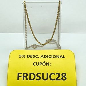 CADENA ORO 10 K 10 GRMS (SEMINUEVO)