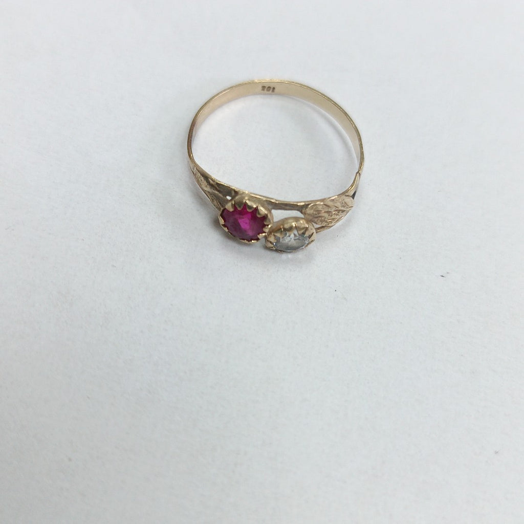 ANILLO ORO 10 K 1.1 GRMS (SEMINUEVO)