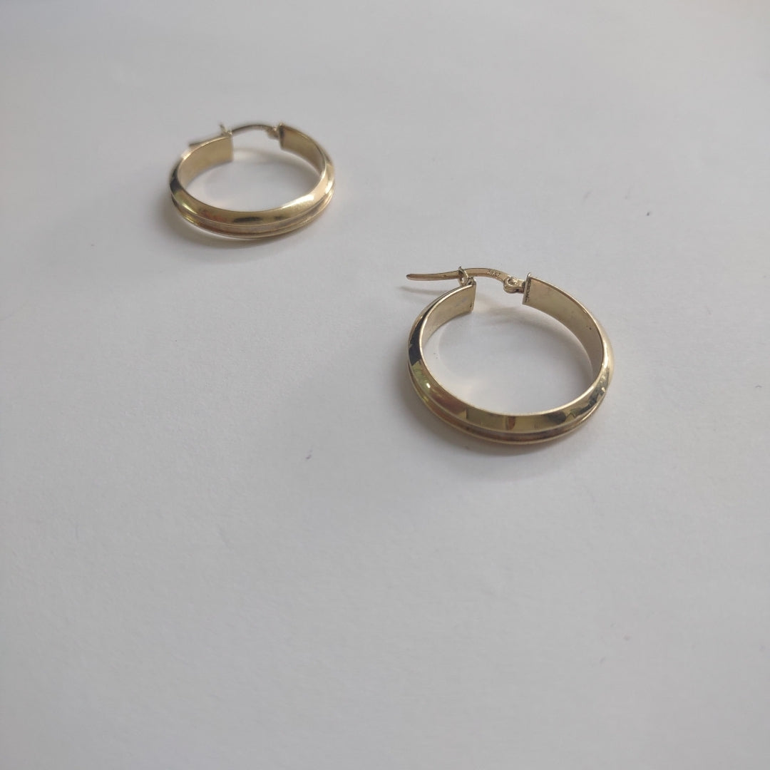 ARRACADAS PAR ORO 14 K 4.2 GRMS (SEMINUEVO)