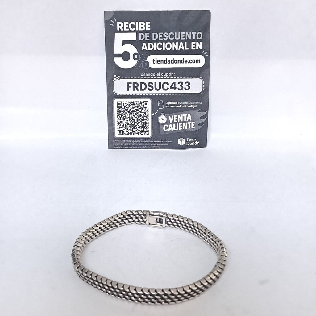 PULSERA PLATA 28.7 GRMS (SEMINUEVO)