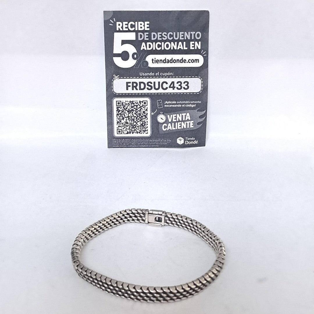 PULSERA PLATA 28.7 GRMS (SEMINUEVO)