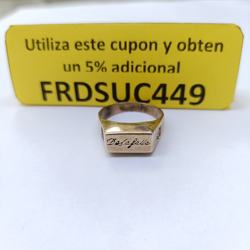 ANILLO ORO 8 K 5 GRMS (SEMINUEVO)