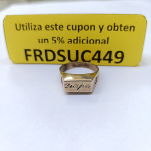 ANILLO ORO 8 K 5 GRMS (SEMINUEVO)