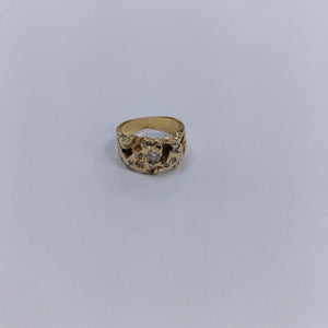 ANILLO ORO 10 K 6.4 GRMS (SEMINUEVO)