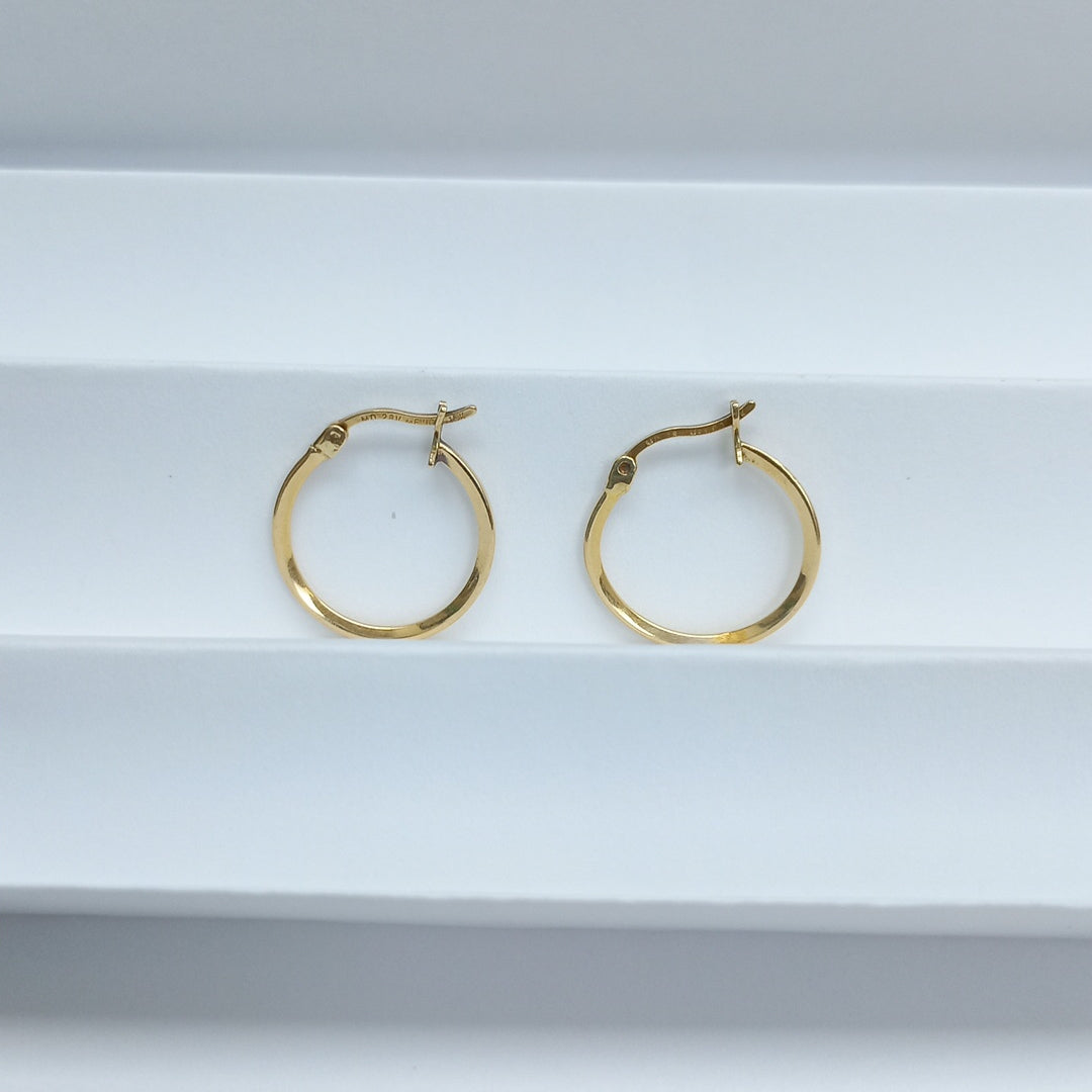 ARRACADAS PAR ORO 14 K 1.3 GRMS (SEMINUEVO)